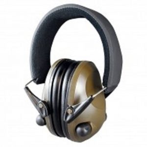 Night-Prowler-Electronic-Ear-Muffs-Green-Low-Profile-Low-Sound-Amplifying-111784136850