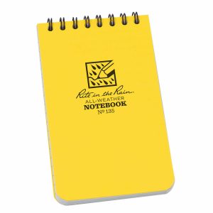 Rite-in-the-Rain-Top-Spiral-3-X-5-Polydura-Notebook-Universal-Yellow-135-114511866070