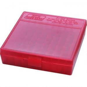 MTM-Ammo-Box-Small-Pistol-100-Round-Red-Fits-9mm-P-100-9-29-113188872211