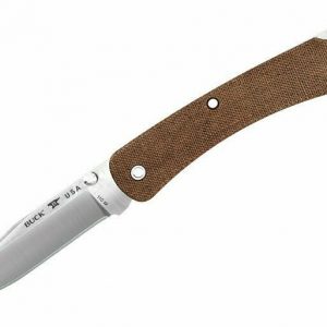 Buck-Knives-Slim-Hunter-Brown-Micarta-Folding-Knife-110BRS4-254140631123