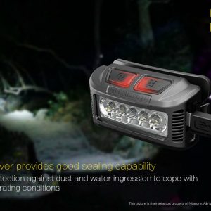 Nitecore-NU10-Headlamp-Black-Rechargable-160-Lumens-White-and-Red-Output-113534471614