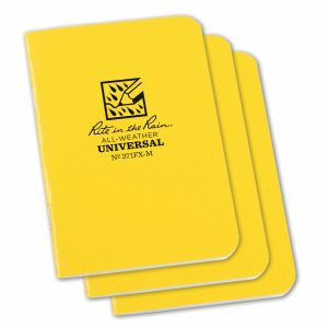 Rite-in-the-Rain-Mini-Stapled-325×4625-FieldFlex-Notebook-Universal-Yellow-3PK-114511866034