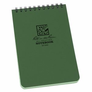 Rite-in-the-Rain-Top-Spiral-4-X-6-Polydura-Notebook-Universal-Green-946-114511866064