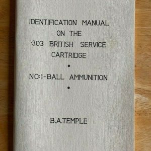 Identification-Manual-On-303-British-Service-Cartridge-NO-1-Ball-Ammunition-114473035505