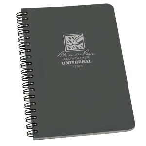 Rite-in-the-Rain-Side-Spiral-4625-x-7-Polydura-Notebook-Universal-Grey-873-254775008715