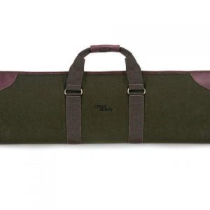 UNCLE-MIKES-CANVAS-OVER-UNDER-SHOTGUN-CASE-Green-with-Brown-Trim-33-inch-52082-113385179107