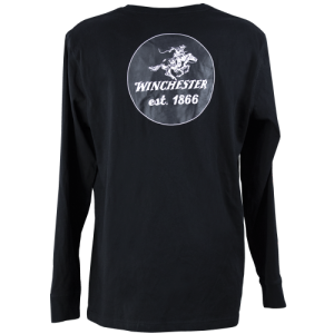 Winchester-Mens-Long-Sleeve-T-Shirt-Black-Medium-114187508788-2