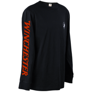 Winchester-Mens-Long-Sleeve-T-Shirt-Black-Medium-114187508788-3